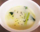夜食に、疲れた胃に優しいミルクスープ♡作り方5写真