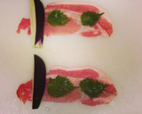 ナスと大葉の肉巻き 生姜ソース作り方2写真