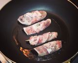 ナスと大葉の肉巻き 生姜ソース作り方4写真