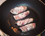 ナスと大葉の肉巻き 生姜ソース作り方4写真