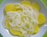 さば味噌煮缶とじゃがいものマスタード焼き作り方3写真