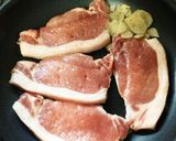 トンテキ簡単、筋切りなしでも旨～い！作り方4写真