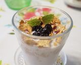 玄米フレークとヨーグルトの小豆添え作り方3写真