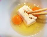 豆腐でふわふわ絶品卵焼き♡お弁当にも♡作り方1写真