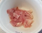 カルボナーラ風温玉スパ作り方1写真