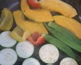 ♪夏野菜をタップリ★あと乗せカレー♪作り方5写真