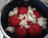 朝採りベジで作ろう✿贅沢夏野菜カレー作り方6写真