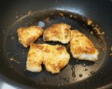 塩麹柔らか☆鶏むね肉のパン粉焼き作り方5写真
