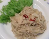 ♪エノキだけのペペロンチーノ♪作り方4写真