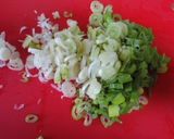 ねぎたっぷり炊き込み鶏カレー作り方3写真