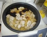 ねぎたっぷり炊き込み鶏カレー作り方6写真