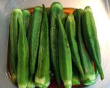 丸ままがぶっ、超簡単☆おくらのおひたし作り方3写真