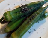 丸ままがぶっ、超簡単☆おくらのおひたし作り方4写真