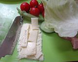 最速のミニトマトときゅうり入りサラダ朝食作り方6写真