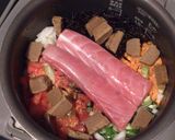 三浦名産♪鮪とひじきと夏野菜カレーピラフ作り方2写真