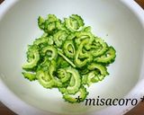 m基本☆ゴーヤの和え物作り方2写真