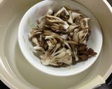 舞茸のサラダ作り方1写真