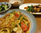 ちくわとしし唐の焼いたん作り方2写真