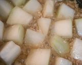 ♪冬瓜とオクラのそぼろ煮♪作り方5写真