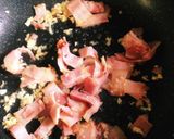 にんにくバター醤油の和風パスタ作り方2写真