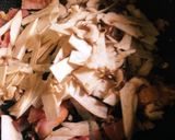 にんにくバター醤油のエリンギ和風パスタ作り方3写真
