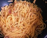 にんにくバター醤油のエリンギ和風パスタ作り方7写真