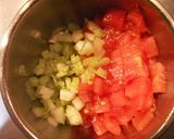 具だくさん。コロコロ野菜のトマトスープ作り方3写真