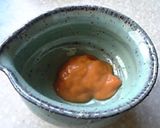 熟し過ぎた柿でドレッシング作り方1写真