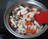 レンコンときのこの炊き込みご飯作り方3写真