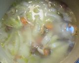 冬の野菜ぽかぽかスープ（揚げ魚入も）作り方8写真