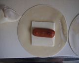 ソーセージとチーズの餃子作り方1写真