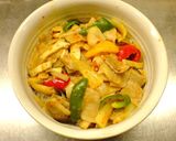 簡単豚バラとエリンギの本格中華炒め丼作り方7写真