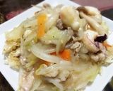 糖質0麺deあんかけ揚げ焼きそば風作り方5写真