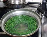 十六ささげの梅肉和え作り方1写真