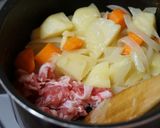 甘味とコクUP!鳥取県ご当地梨カレー作り方2写真