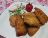 鶏むね肉のサクサクやわらかフライ♪作り方3写真