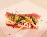 アボカド生ハムでヘルシー♡焼き春巻作り方2写真