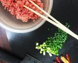 春雨と挽肉の炒めもの作り方2写真