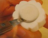 【飾り切り】　かぶのミニさくら釜作り方12写真