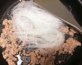春雨と挽肉の炒めもの作り方4写真