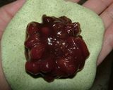 豆腐白玉だんご★モロヘイヤ粉末作り方2写真