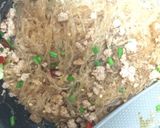 春雨と挽肉の炒めもの作り方5写真
