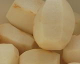鶏肉と里芋の煮物◇治部煮風◇作り方3写真