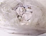❀豚コマ肉の青のり唐揚げ❀甘辛がらめ作り方2写真