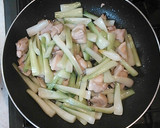 子供が喜ぶ鳥もも肉と青梗菜えのきの炒め物作り方6写真