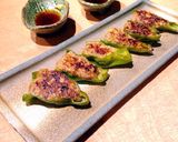 からしポン酢で！簡単ピーマン肉詰め作り方6写真
