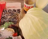 止らない！味ぽんマヨの海藻キャベツサラダ作り方1写真