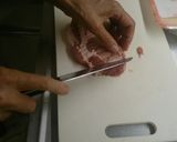 簡単★豚肉の照り焼き作り方1写真
