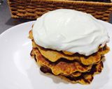 キャロットケーキ風パンケーキ作り方9写真