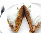キャロットケーキ風パンケーキ作り方11写真